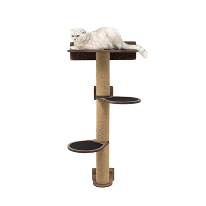 Medium Cat Tree – Dark Walnut