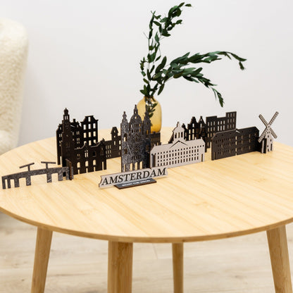 Wooden Travel Decor Memory City – Amsterdam