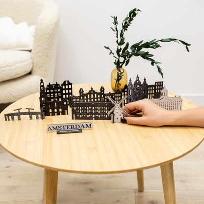 Wooden Travel Decor Memory City – Amsterdam