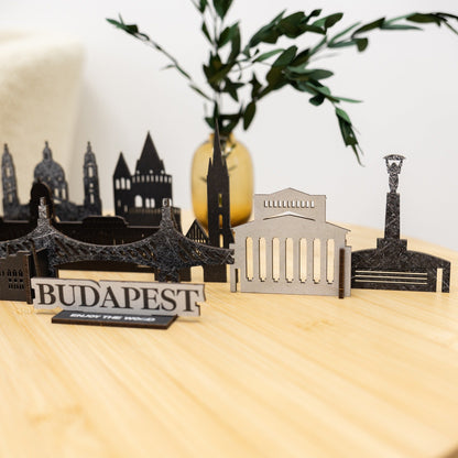 Wooden Travel Decor Memory City – Budapest