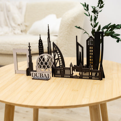 Wooden Travel Decor Memory City – Dubai