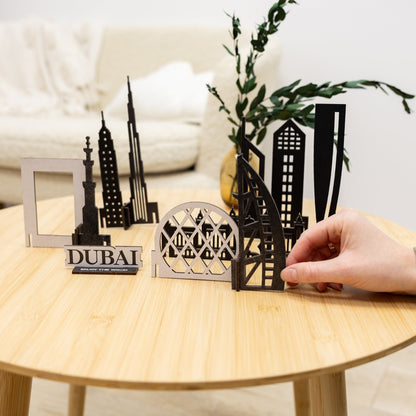Wooden Travel Decor Memory City – Dubai