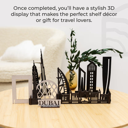Wooden Travel Decor Memory City – Dubai