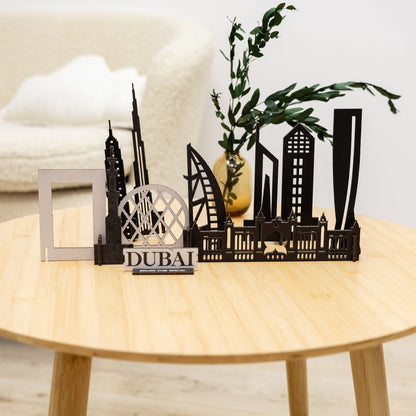 Wooden Travel Decor Memory City – Dubai