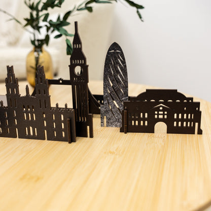 Wooden Travel Decor Memory City – London