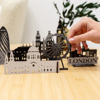 Wooden Travel Decor Memory City – London