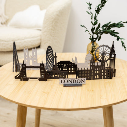 Wooden Travel Decor Memory City – London