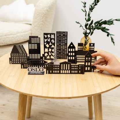 Wooden Travel Decor Memory City – Oslo
