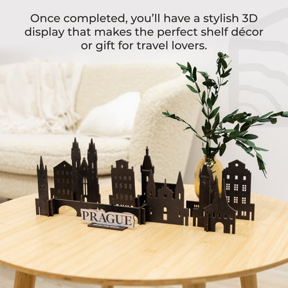 Wooden Travel Decor Memory City – Prague