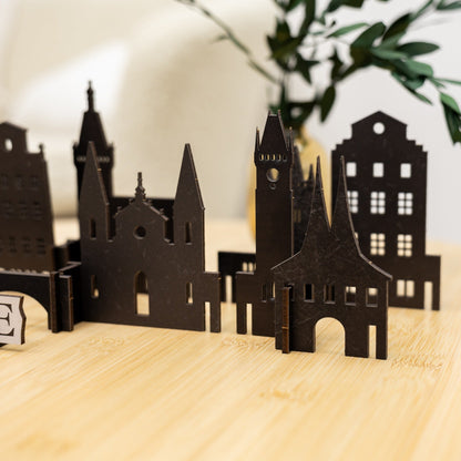 Wooden Travel Decor Memory City – Prague