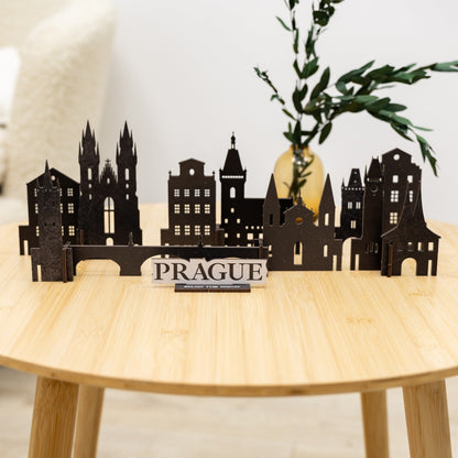 Wooden Travel Decor Memory City – Prague