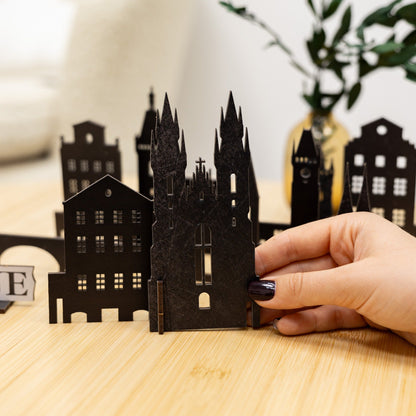 Wooden Travel Decor Memory City – Prague