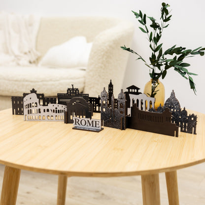 Wooden Travel Decor Memory City – Rome