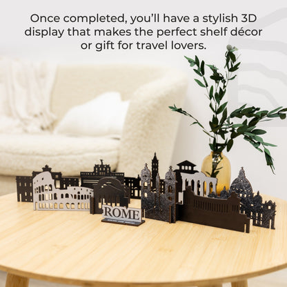 Wooden Travel Decor Memory City – Rome