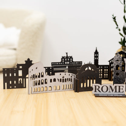 Wooden Travel Decor Memory City – Rome