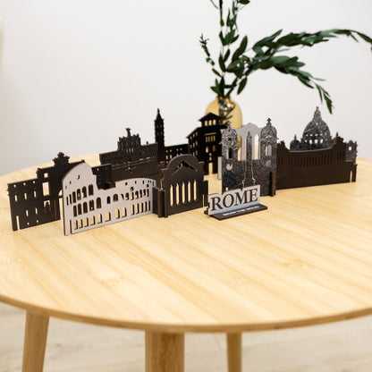 Wooden Travel Decor Memory City – Rome