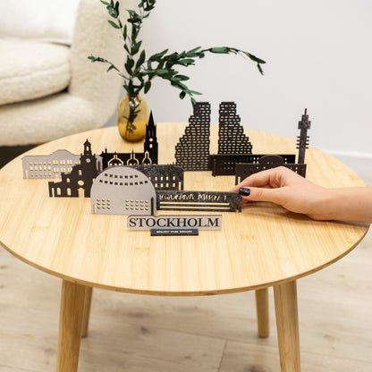 Wooden Travel Decor Memory City – Stockholm