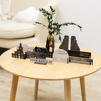 Wooden Travel Decor Memory City – Stockholm