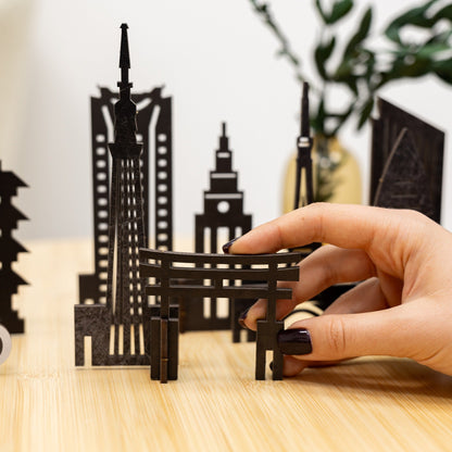 Wooden Travel Decor Memory City – Tokyo
