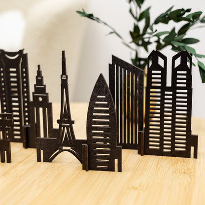 Wooden Travel Decor Memory City – Tokyo