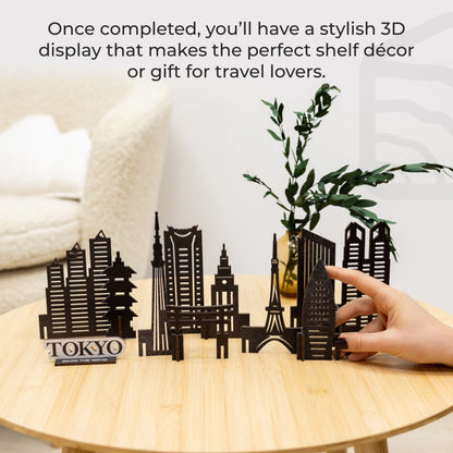 Wooden Travel Decor Memory City – Tokyo