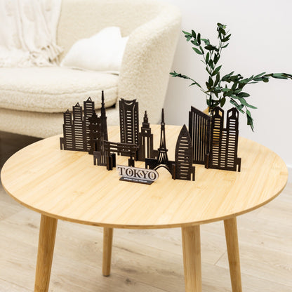 Wooden Travel Decor Memory City – Tokyo