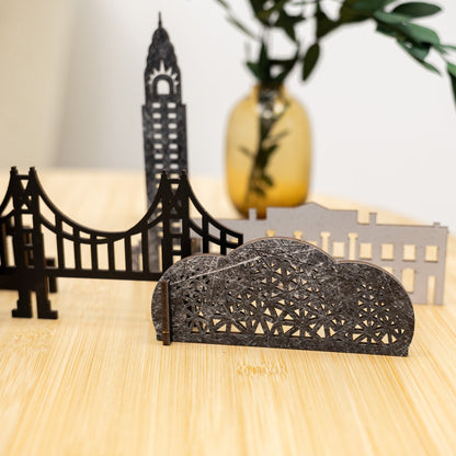 Wooden Travel Decor Memory City – USA Buildings