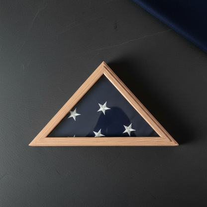 Capitol Flag Case Fit 3ft x 5ft Flag Oak
