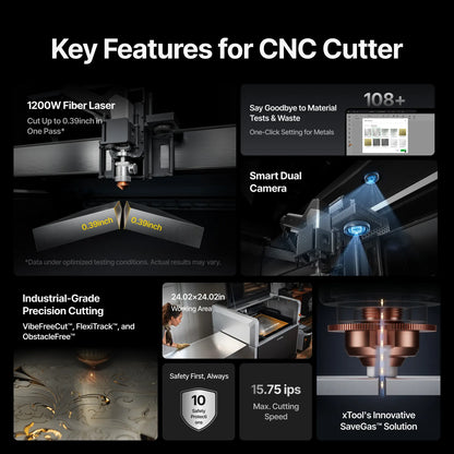 xTool MetalFab Laser Welder/ CNC Cutter