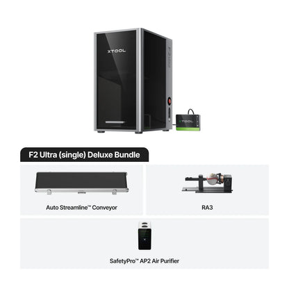xTool F2 Ultra 60W MOPA & 40W Diode Dual Laser Engraver