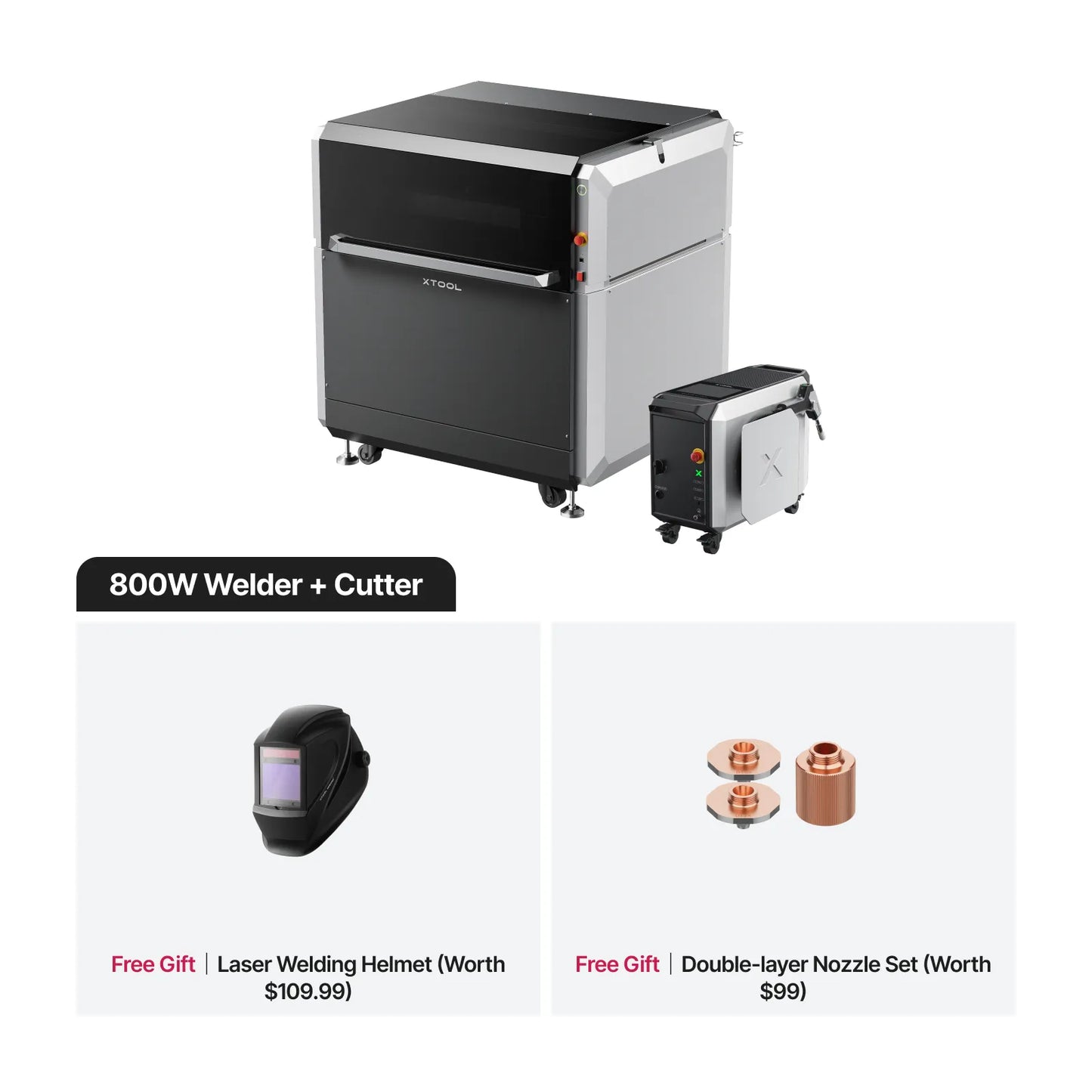 xTool MetalFab Laser Welder/ CNC Cutter