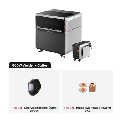 xTool MetalFab Laser Welder/ CNC Cutter
