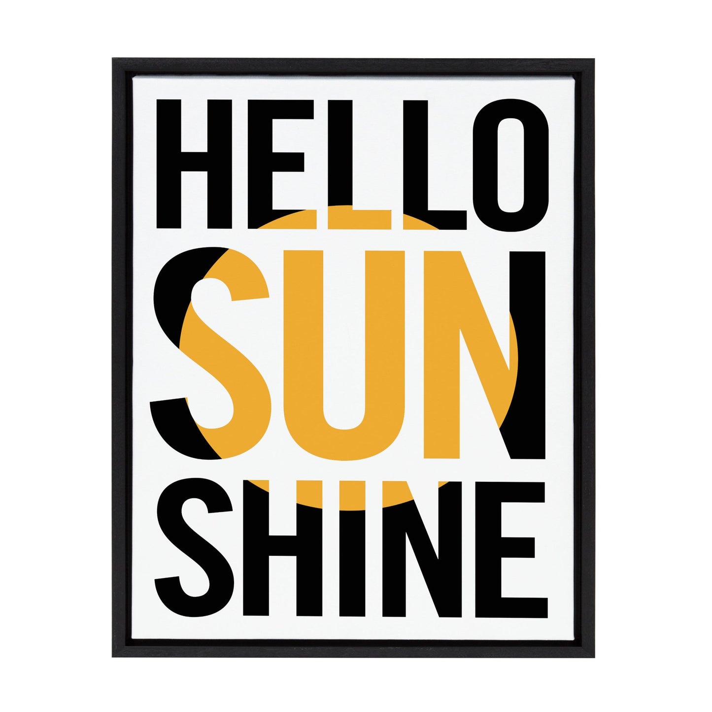 Sylvie Hello Sunshine Framed Canvas By Rocket Jack
