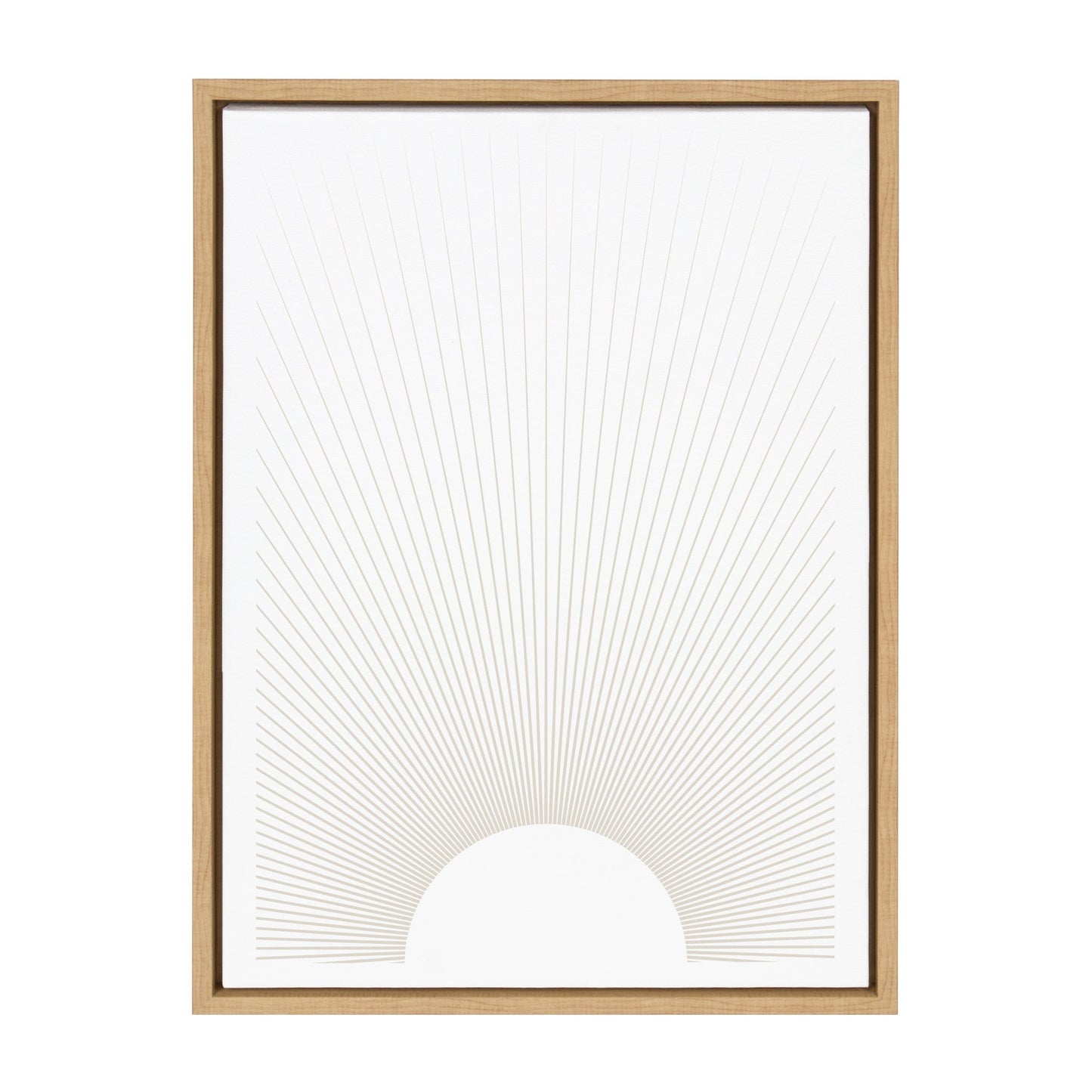 Sylvie Sun Rays Framed Canvas by Rocket Jack