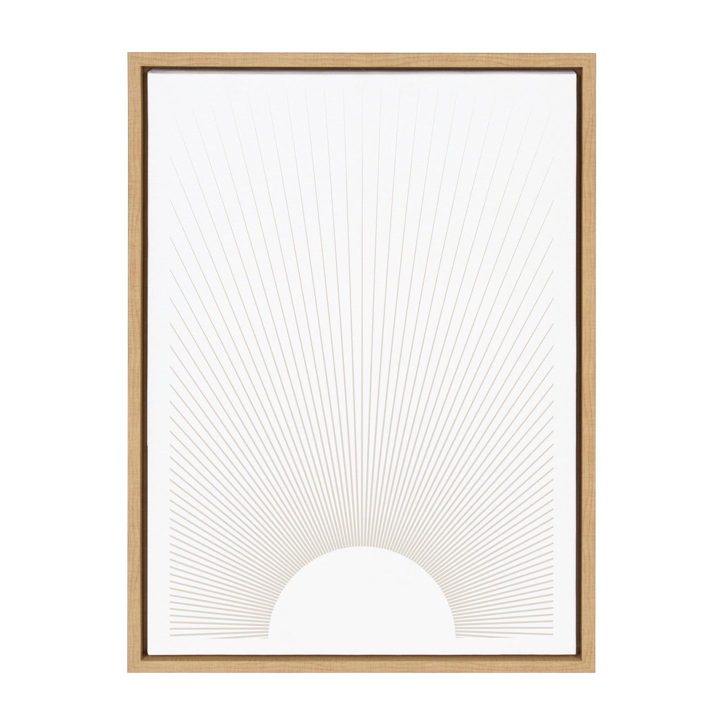 Sylvie Sun Rays Framed Canvas by Rocket Jack