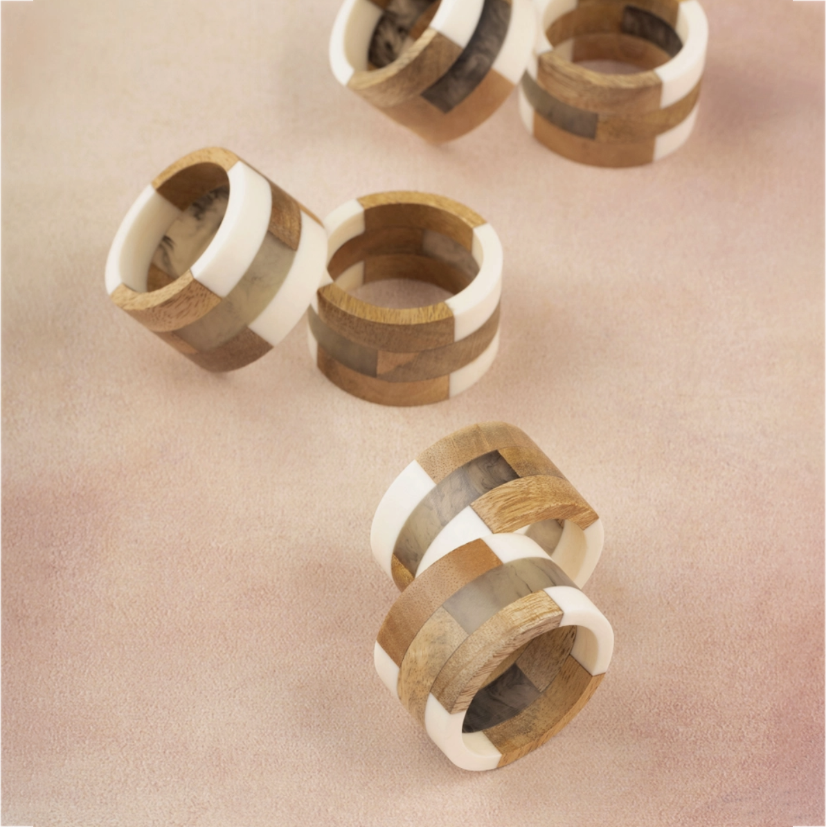 Tarun Napkin Ring Set