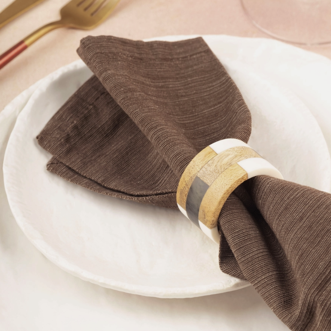 Tarun Napkin Ring Set