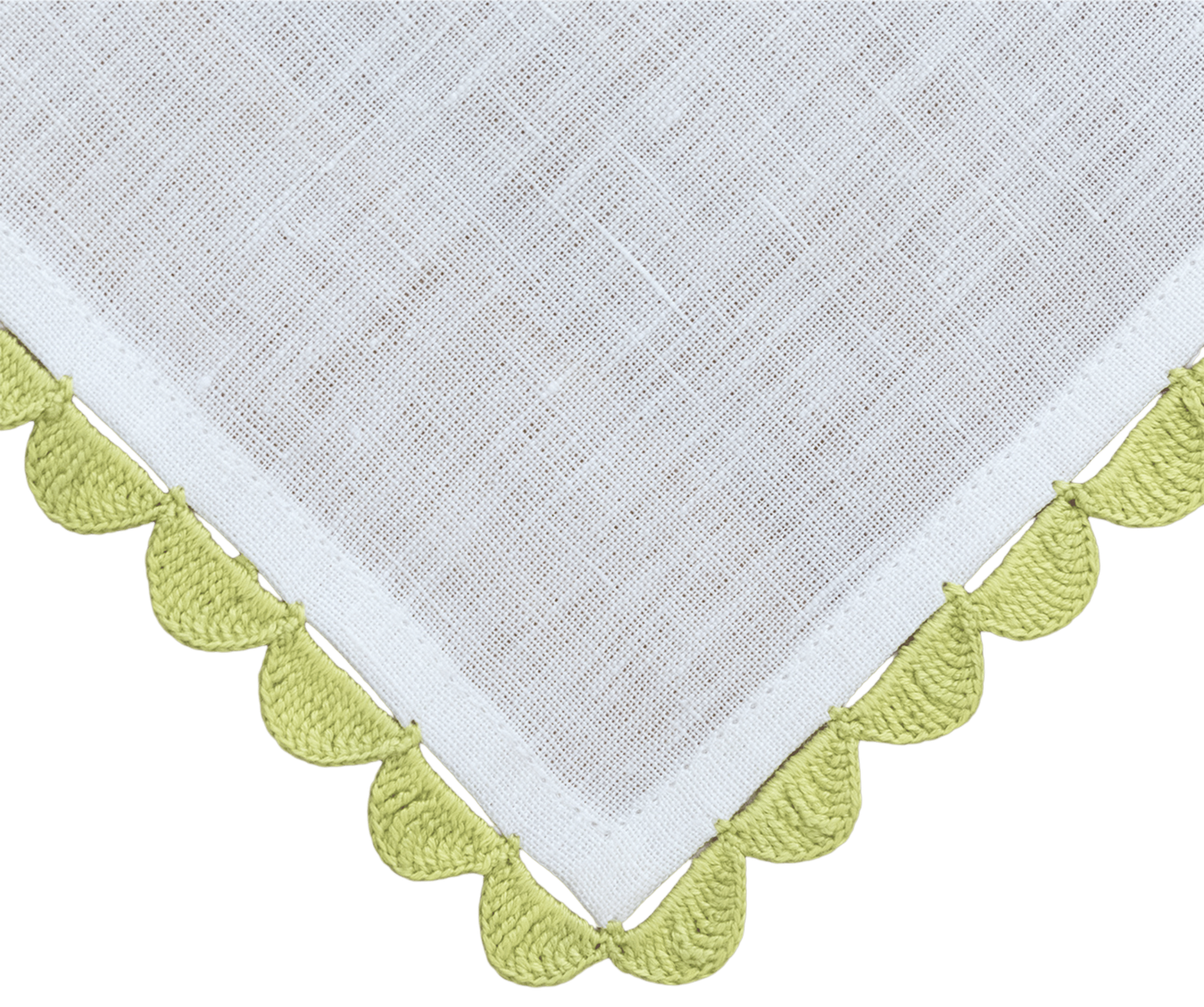 Hand Crochet Napkins 18" x 18" (Set of 4)