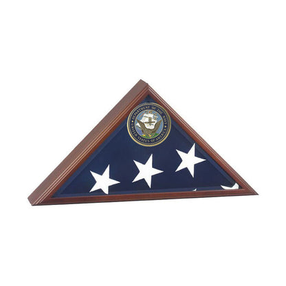 Extra Large American Burial Flag Case, Extra Large Vice Presidential Flag Case