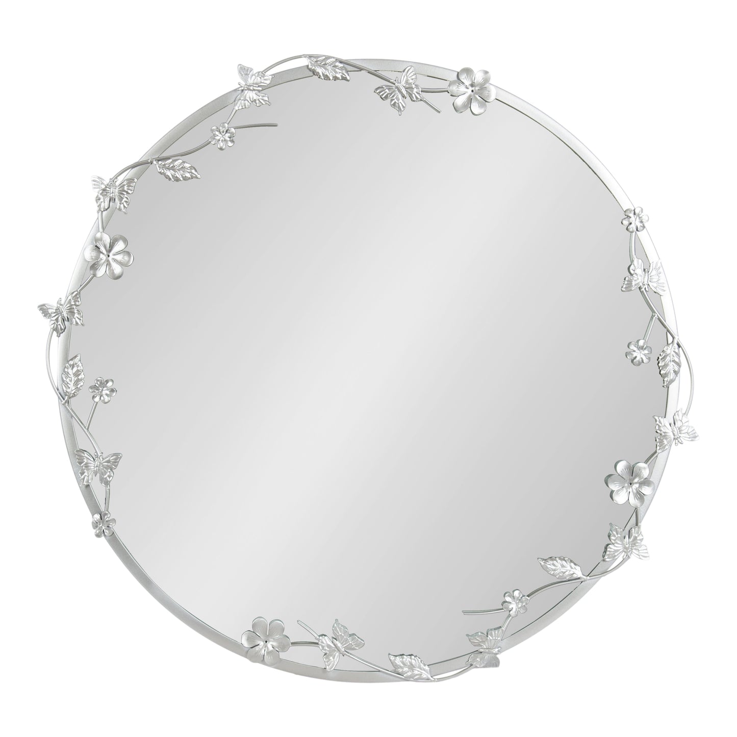Rosella Floral Wall Mirror Metal