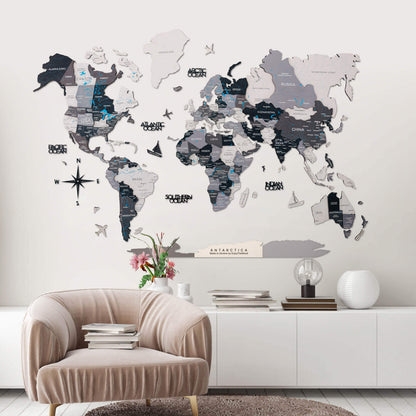 Antarctica For Colored Maps