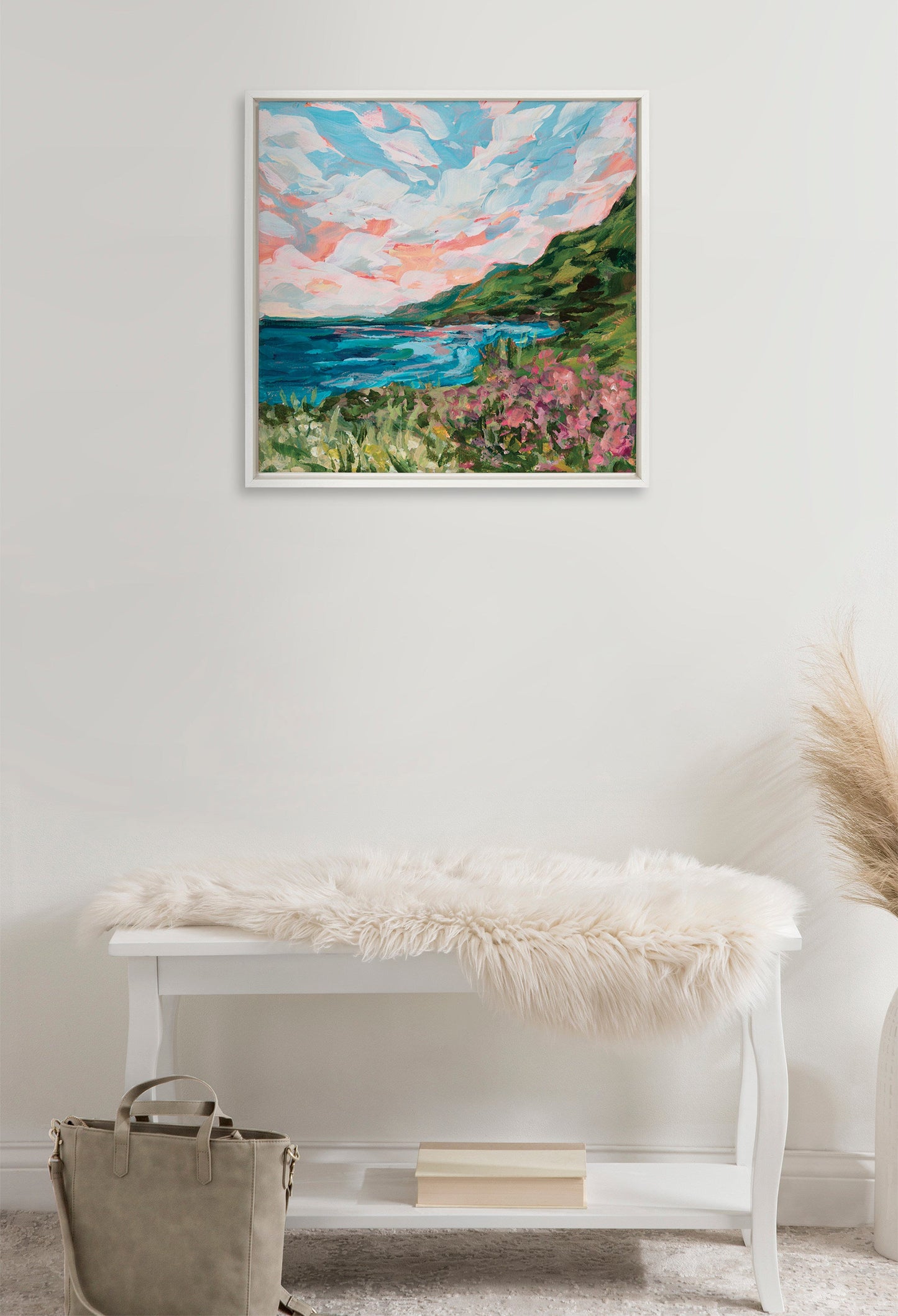 Sylvie Virgin Islands Framed Canvas by Emily Kenney