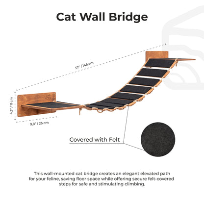 Cat Rope Bridge Oak