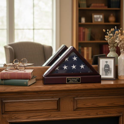 Flag Box, Flag Pedestal Box, Flag Boxes - Fit 3' x 5' Flag.