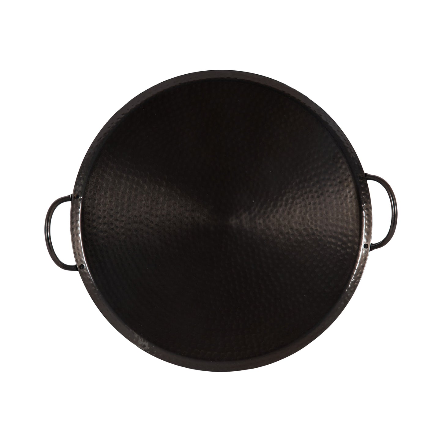 Sanzo Hammered Round Metal Tray