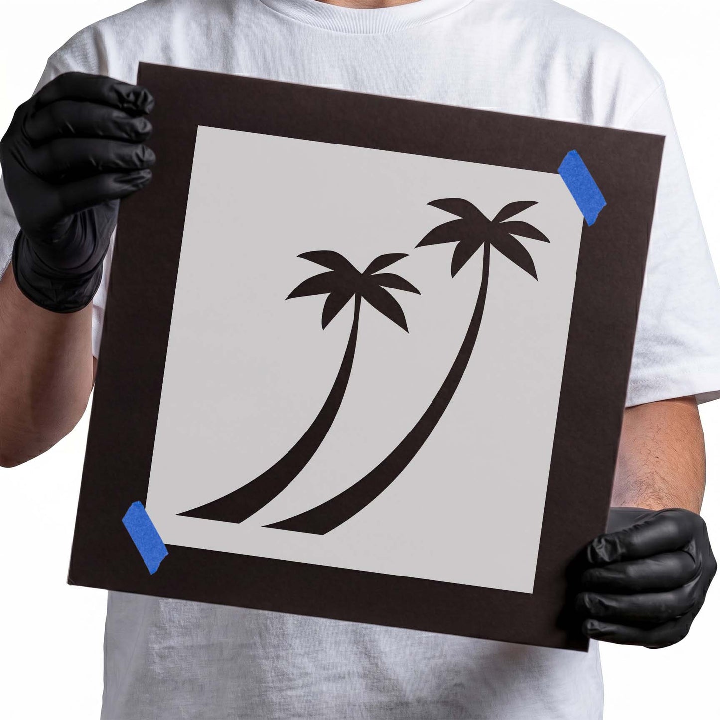 Palm Trees Stencil
