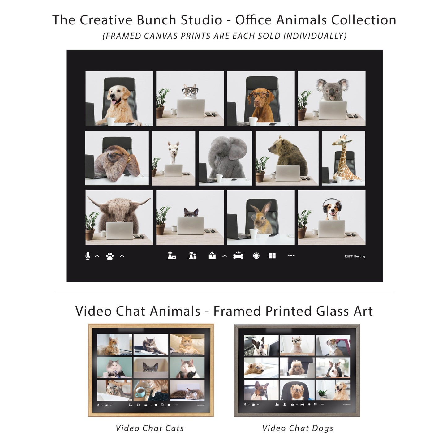 Sylvie Sam Director of Shipping Framed Canvas by The Creative Bunch Studio