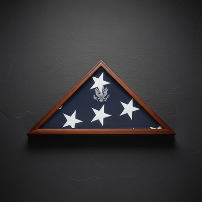 American Laser Engraved Flag Case - Size 3'x5'
