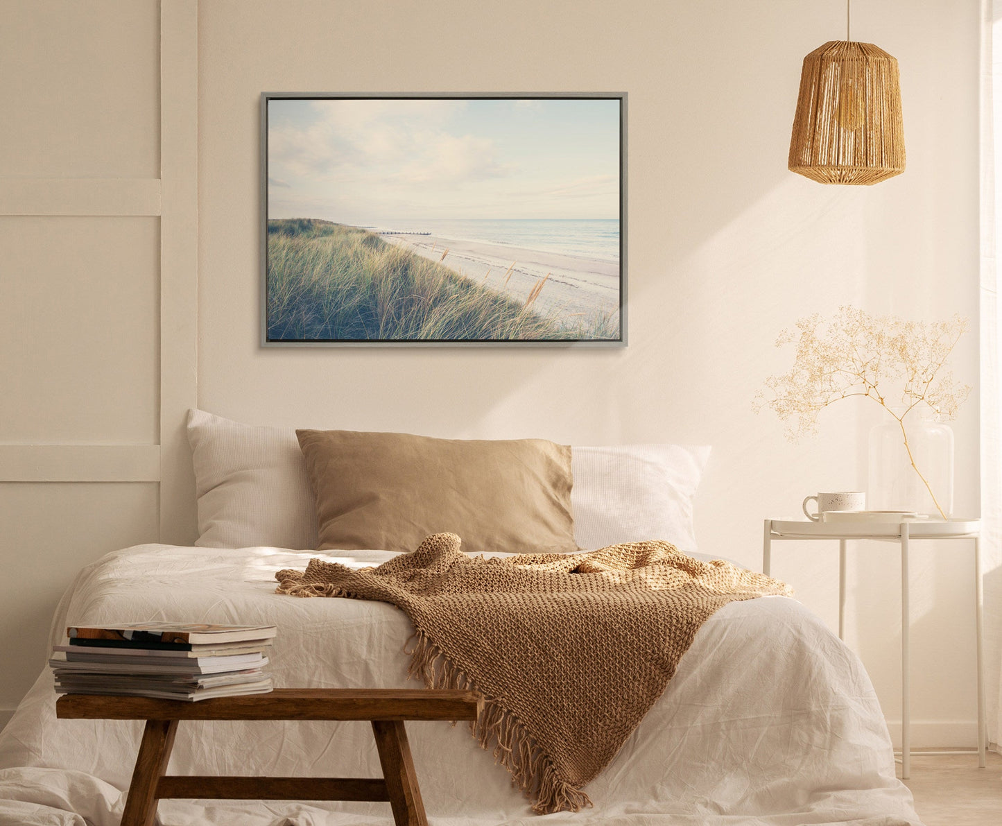 Sylvie The Perfect Day Framed Canvas by Laura Evans