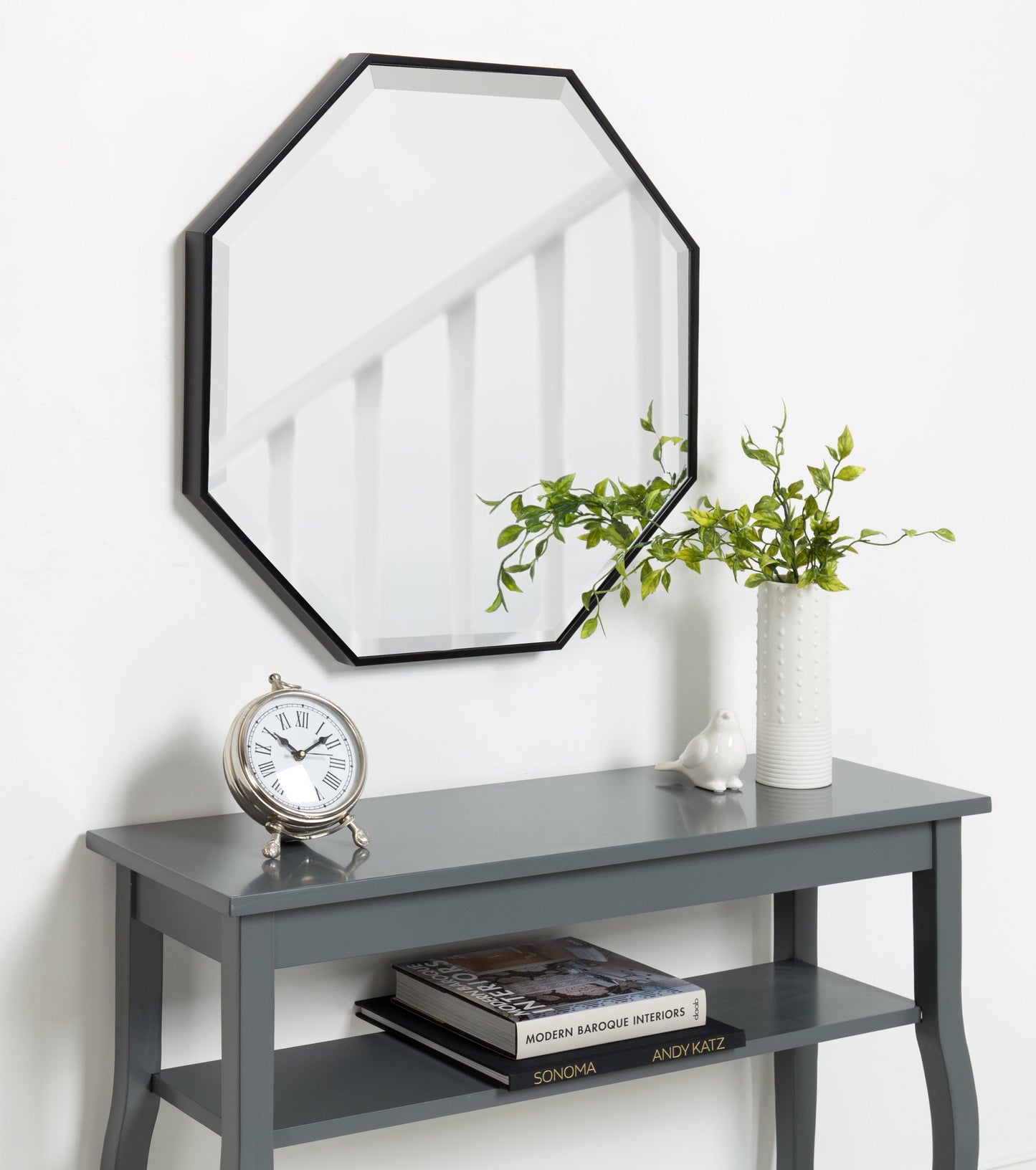 Rhodes Framed Octagon Wall Mirror